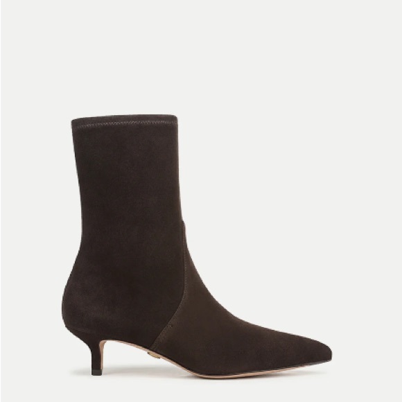 Veronica beard Lisa Stretch Kitten-Heel Ankle Boot main image 0